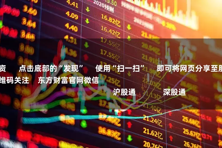 成都股票配资      点击底部的“发现”     使用“扫一扫”     即可将网页分享至朋友圈                            扫描二维码关注    东方财富官网微信                                                                        沪股通             深股通