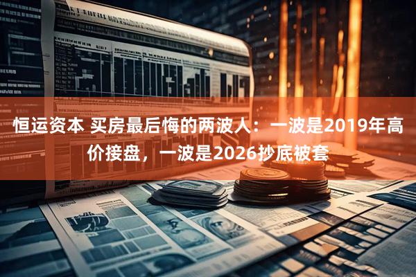 恒运资本 买房最后悔的两波人：一波是2019年高价接盘，一波是2026抄底被套