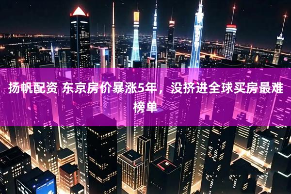 扬帆配资 东京房价暴涨5年，没挤进全球买房最难榜单